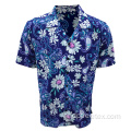 طباعة مخصصة للرجال شاطئ يرتدي قميص هاواي